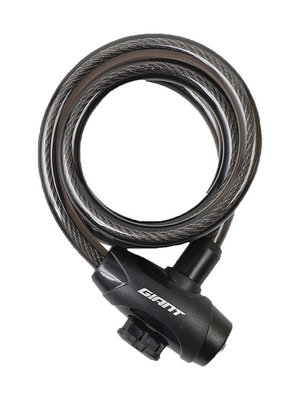 捷安特GIANT GLS-010203鋼絲鎖鋼纜鎖PVC包覆自行車加強便攜車鎖~特價