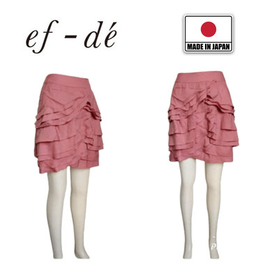 【皮老闆】二手真品 ef-de 裙子 日本製 E783