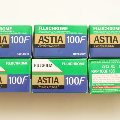 [黑水相機] 稀有135正片Fuji Astia 100F 過期底片售出不退4捲2200