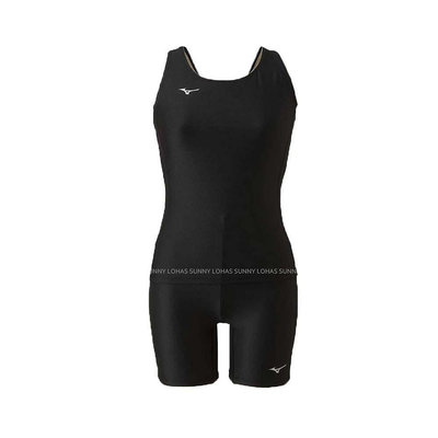 (B9) MIZUNO 美津濃 BASIC 兩件式 泳裝 泳衣 兩截式 背心 四角泳褲 N2MG9C0109黑