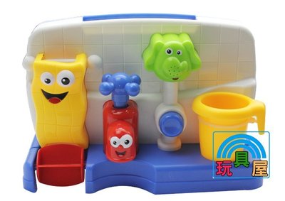 洗澡戲水玩具 嬉水玩具 翻水車 噴水 水龍頭