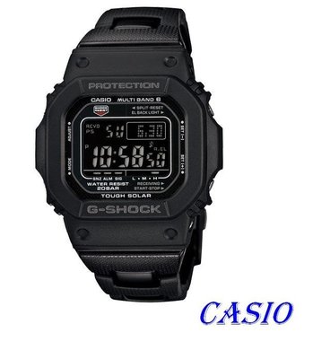 CASIO卡西歐G-SHOCK 絕對強悍太陽能六局電波錶款 GW-M5610BC-1 GW-M5610BY-1