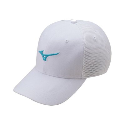 藍鯨高爾夫 Mizuno 鴨舌帽/遮陽帽 #52TW100401（白）