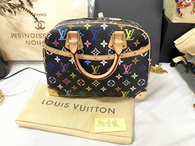 22弄Louis Vuitton LV vintage m92662 村上隆 黑彩 小珍包