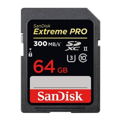 『e電匠倉』SanDisk ExtremePRO SDXC (U3) 記憶卡 64GB 300MB 公司貨