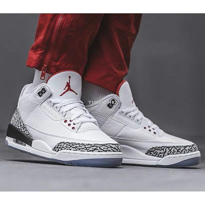 Air Jordan 3 Retro NRG 喬丹三代 爆裂紋 運動籃球鞋923096-101男鞋公司級