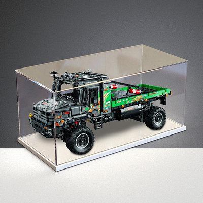 亞克力防塵盒適用樂高42129梅賽德斯奔馳越野卡車積木透明展示罩