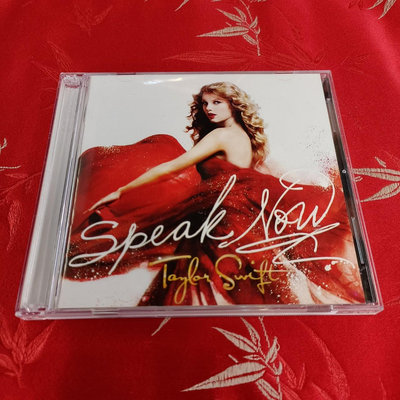 《啟元唱片》泰勒絲 TAYLOR SWIFT 愛的告白 SPEAK NOW 2CD紅色版 多條細紋