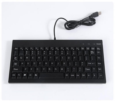 鍵盤 筆記本迷你PS2工業臺式機外接小鍵盤USB有線巧克力超薄防水靜音