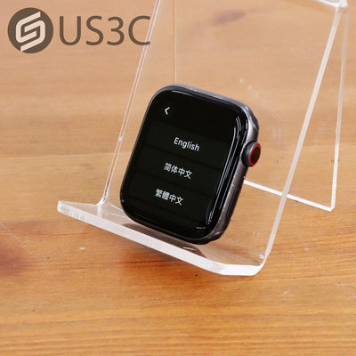 【US3C-板橋店】【一元起標】公司貨 Apple Watch 5 44mm GPS+LTE 灰 鋁金屬錶殼 蘋果手錶 智慧型手錶 智慧穿戴裝置 二手手錶