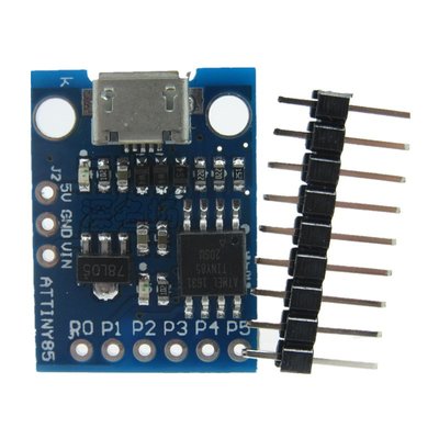 開發模組 ATTINY85 微型 mini usb單片機開發板 藍色款 帶排針 A20 [368390]