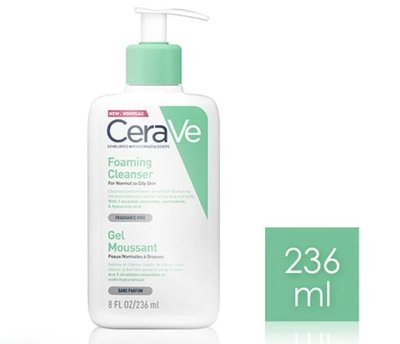 CeraVe 適樂膚 溫和泡沫潔膚露 236ml 台灣萊雅公司貨 2025效期