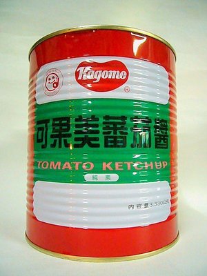可果美蕃茄醬 3.3KG 鐵罐$289 澄品早餐任選滿1500就免運費