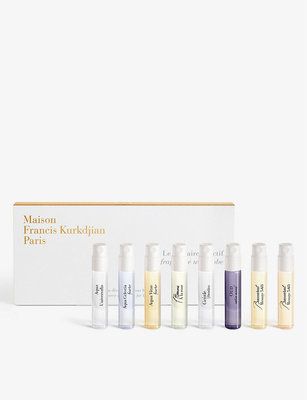 法國 Maison Francis Kurkdjian MFK The Fragrance Wardrobe 女士香水套組 2ml x8