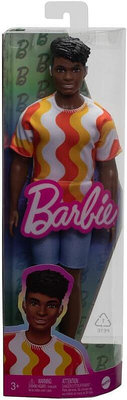 Ken &amp; Barbie #HRH23_ 創意時尚系列芭比娃娃 _ 2023 時尚達人-220號 聽障肯尼 ☆微盒損