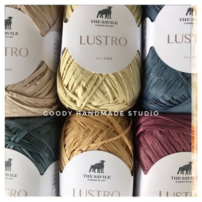 《THE SAVILE薩維爾 Lustro 超輕盈紙線》紙線·編織包·編織帽