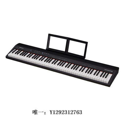 電子琴Roland羅蘭GO-88P電鋼琴便攜式初學入門88鍵GO:PIANO 88電子鋼琴練習琴