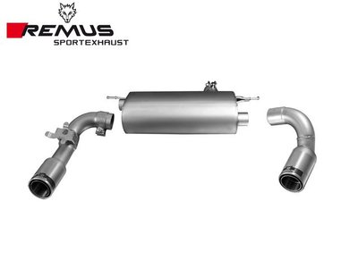 【Power Parts】REMUS 雙尾段(含尾飾管) BMW F30 335i 2012-