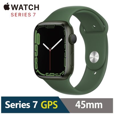 Apple Watch S7 45mm 鋁金屬錶殼配運動錶帶(GPS)