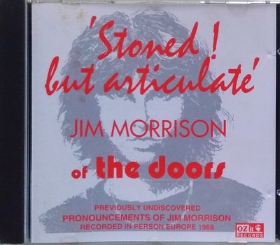 《絕版專賣》Jim Morrison of The Doors / Stoned But Articulate 媒體訪問