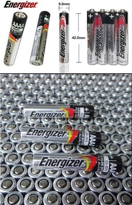 6個【Energizer 勁量】持久型6號 AAAA/LR61/E96 鹼性,電池,微軟,華碩,觸控筆,不可充電,單價