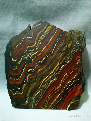 帶狀鐵岩 Banded Iron Formation#5~地球古老的沉積岩，來自26億年前的太古宙鐵岩