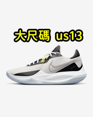 大尺碼 13號 Nike Precision 6 男鞋 籃球鞋 運動鞋 白黑 DD9535-004