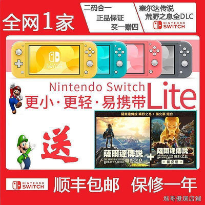 任天堂Switch lite 全新NS遊戲主機港日破解版折騰版便攜掌機