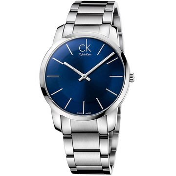 『中美鐘錶』可議價 Calvin Klein CK 男 都會時尚剛帶腕錶(K2G2114N)