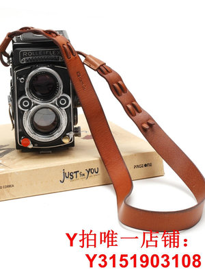 cam-in牛皮復古相機背帶 Rolleiflex祿來雙反攝影肩帶掛繩 CS224