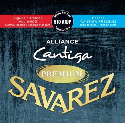 Savarez 510ARJP Alliance Cantiga Premium 古典吉他弦 混張 尼龍弦【黃石樂器】