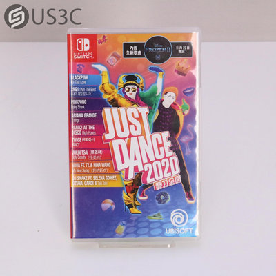 【US3C-高雄店】【一元起標】Nintendo Switch 舞力全開 Just Dance 2020 中文版 實體遊戲片 二手遊戲片