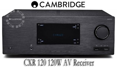 台中『崇仁視聽音響』 Cambridge Audio CXR120│CXR 120 (120W 環繞擴大機)