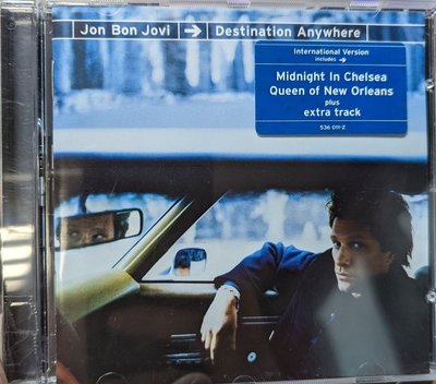 Bon Jovi 邦喬飛 - Destination Anywhere 四海為家 (宣傳版CD)