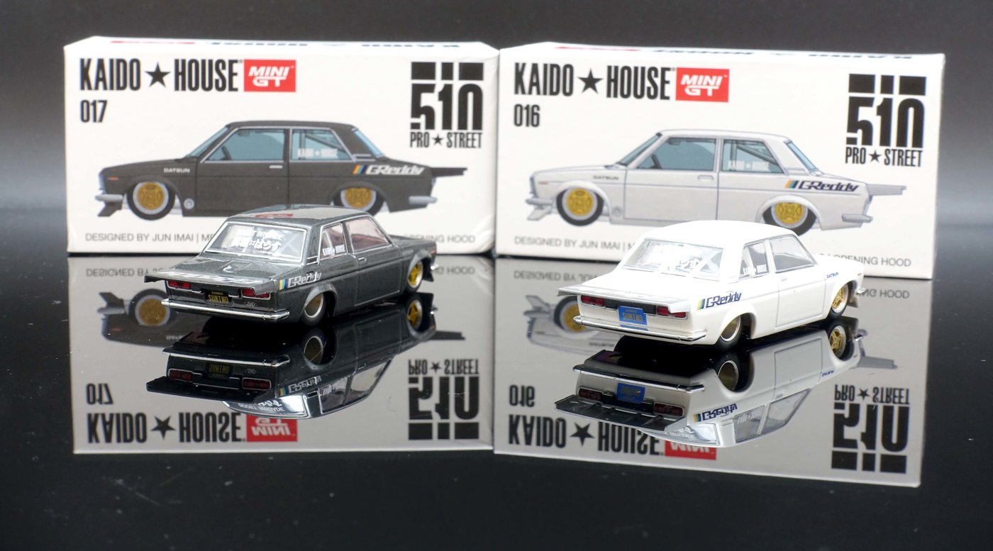 大流行中！ Kaido House X Greddy.MiniGT ブースにて限定商品です