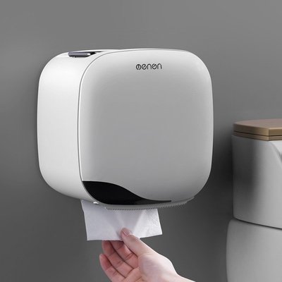 下殺-史上最便宜 衛生紙盒衛生間紙巾廁紙置物架廁所家用免打孔創意防水抽紙卷紙筒     xvd