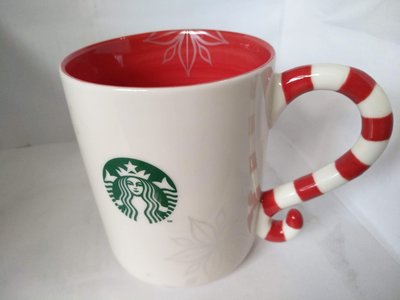 Starbucks 星巴克 2013 拐杖糖馬克杯 星巴克聖誕馬克杯 星巴克拐杖糖馬克杯 拐杖糖馬克杯 星巴克馬克杯