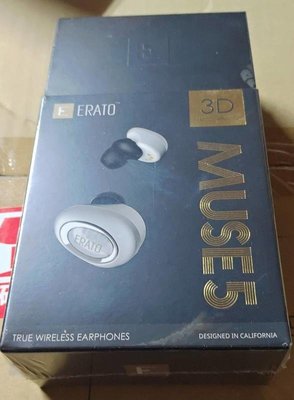 [現貨]ERATO MUSE 5 真無線3D立體聲藍牙耳機珍珠白