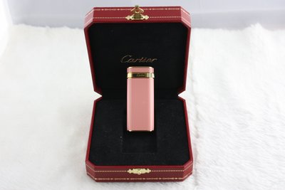 Cartier 卡地亞 mini 粉紅打火機