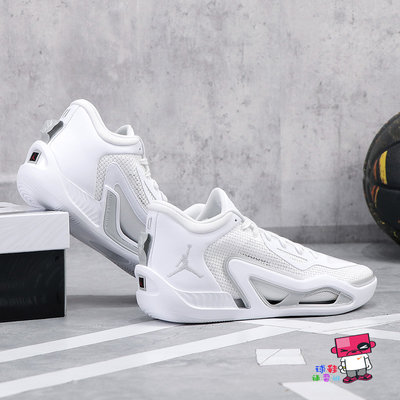 球鞋補習班 NIKE JORDAN TATUM 1 PF 裸空 白銀 純白 JT1 籃球鞋 耐磨 FQ1304-100