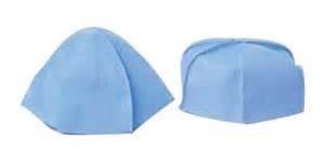 [ BaBa ] 拋棄式藍色衛生帽襯 工程帽/安全帽可用 不織布透氣材質 每包50入