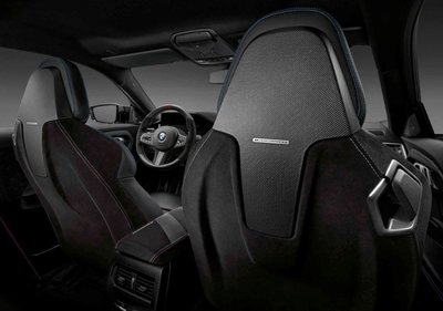 【樂駒】BMW G82 G83 M-Performance 碳纖維麂皮椅背飾板套件 Alcantara Carbon