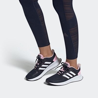 Adidas Runfalcon EF0152 女 慢跑鞋 黑粉 緩震 透氣 止滑 耐磨 舒適 原價2090特價1790尺寸22.5～25