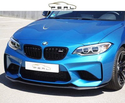 【樂駒】Perl Carbon Design BMW F87 M2 下巴 飾板 碳纖維 空力 外觀 套件