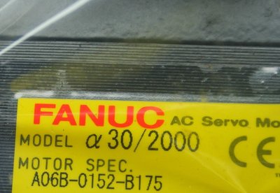 FANUC SERVO 伺服馬達 a30B A06B-0152-B175 A06B-0152-B177 剎車