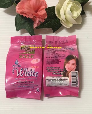 越南進口  Kem  white （ZALE) lam  trang  da  面霜。6g/1盒。現貨商品。