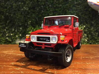 1/18 Kyosho Toyota Land Cruiser 40 Pick Up Red 08958R【MGM】