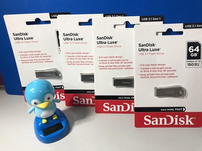SanDisk Ultra Luxe USB 3.1 CZ 74 隨身碟 / 64 GB x1個 (A-008)