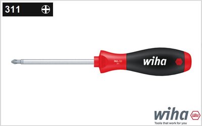 德國 Wiha 311SF系列 SoftFinish 通用型 十字起子 / 全新品公司貨
