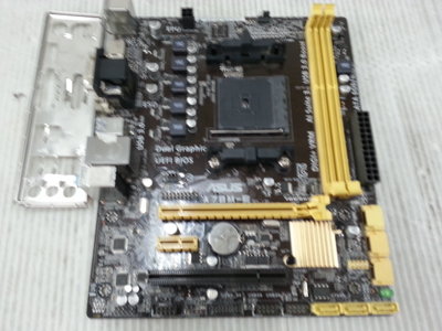 【 創憶電腦 】華碩A78M-E DDR3 FM2  主機板 附檔板 直購價 500元